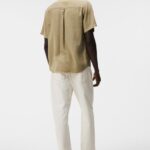 Comfort Tencel Shirt Aloe Men J.Lindeberg Clothing 66XF1164