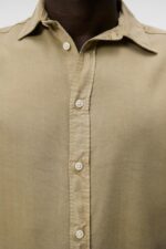 Comfort Tencel Shirt Aloe Men J.Lindeberg Clothing 66XF1164 - Image 4
