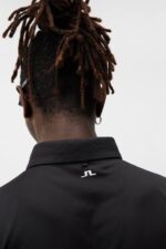 Cornell Polo Black Men J.Lindeberg Clothing 66XF15 - Image 5