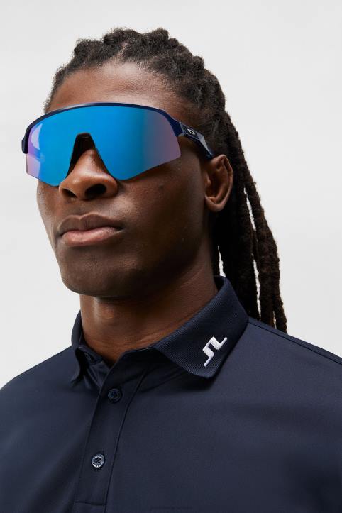 Cornell Polo Navy Men J.Lindeberg Clothing 66XF16 - Image 4