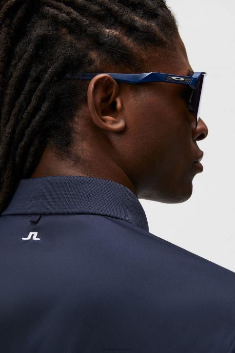 Cornell Polo Navy Men J.Lindeberg Clothing 66XF16 - Image 5