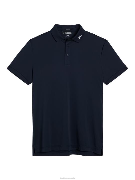 Cornell Polo Navy Men J.Lindeberg Clothing 66XF16 - Image 6