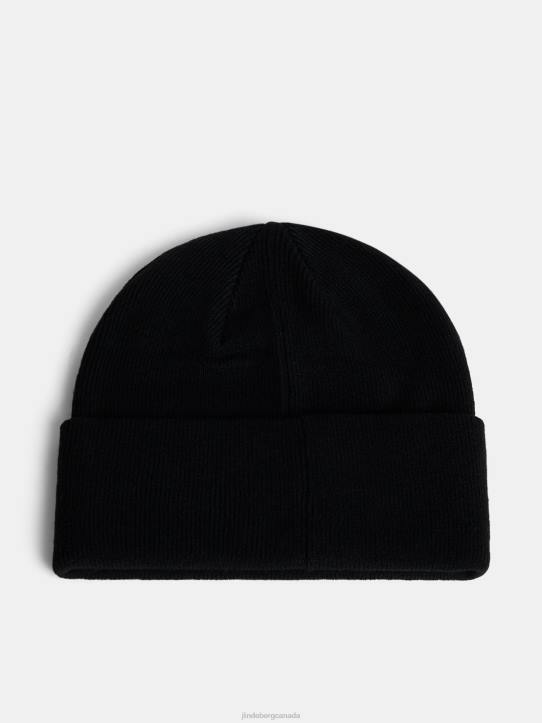 Cory Beanie Black Men J.Lindeberg Accessory 66XF743 - Image 1