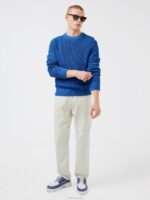 Coy Summer Structure Sweater Surf the Web Men J.Lindeberg Clothing 66XF2355 - Image 2
