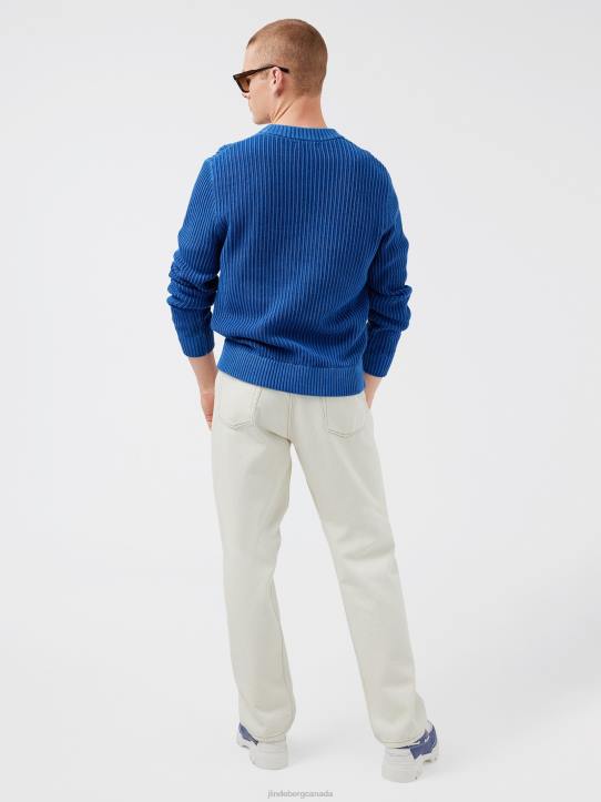 Coy Summer Structure Sweater Surf the Web Men J.Lindeberg Clothing 66XF2355 - Image 1