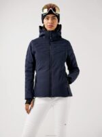 Crystal Down Jacket Infinity Blue Women J.Lindeberg Clothing 66XF2869 - Image 6