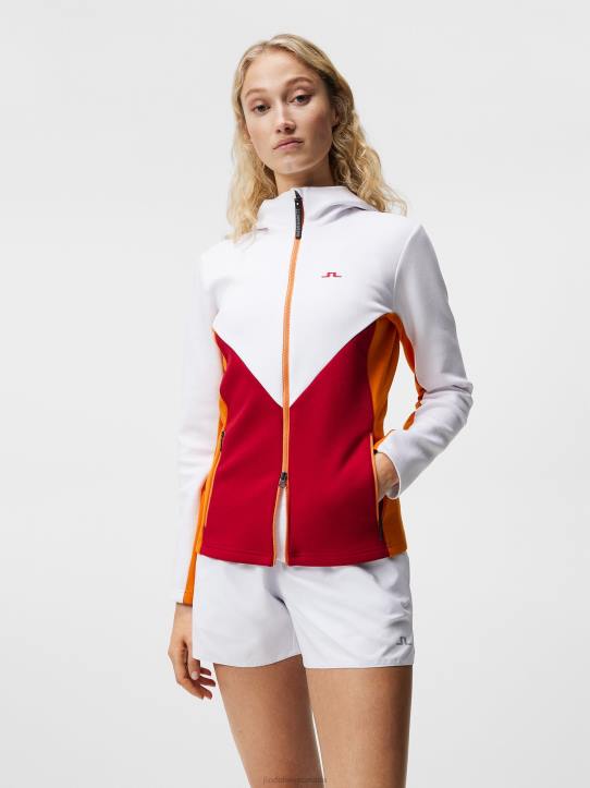 crystal_hood_chili_pepper_women_j_lindeberg_clothing_66xf1868.jpg Crystal Hood Chili Pepper Women J.Lindeberg Clothing 66XF1868 - Image 1