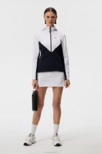 Crystal Hood Navy Women J.Lindeberg Clothing 66XF1869 - Image 3