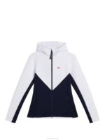 Crystal Hood Navy Women J.Lindeberg Clothing 66XF1869 - Image 6