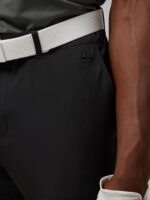 Cuff Jogger Pant Black Men J.Lindeberg Clothing 66XF2184 - Image 3