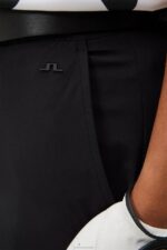 Cuff Jogger Pant Black Men J.Lindeberg Clothing 66XF379 - Image 3