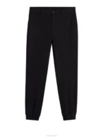 Cuff Jogger Pant Black Men J.Lindeberg Clothing 66XF379 - Image 5