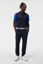 Cuff Jogger Pant Navy Men J.Lindeberg Clothing 66XF378 - Image 2