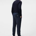 Cuff Jogger Pant Navy Men J.Lindeberg Clothing 66XF466