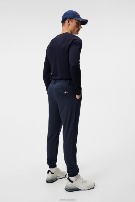 Cuff Jogger Pant Navy Men J.Lindeberg Clothing 66XF466
