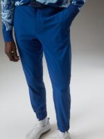 Cuff Jogger Pant Navy Peony Men J.Lindeberg Clothing 66XF487 - Image 3