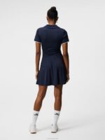 Dagmar Dress Navy Women J.Lindeberg Clothing 66XF1635 - Image 2