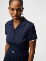 Dagmar Dress Navy Women J.Lindeberg Clothing 66XF1635 - Image 4