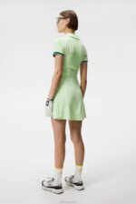 Dagmar Dress Patina Green Women J.Lindeberg Clothing 66XF1636 - Image 2
