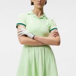 Dagmar Dress Patina Green Women J.Lindeberg Clothing 66XF1636