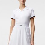 Dagmar Dress White Women J.Lindeberg Clothing 66XF1634