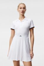 Dagmar Dress White Women J.Lindeberg Clothing 66XF1634