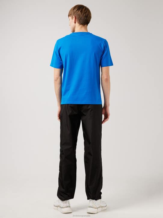 Dale Chest Pocket T-shirt True Blue Men J.Lindeberg Clothing 66XF2163 - Image 2