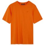 Dale Diamond Patch T-shirt Russet Orange Men J.Lindeberg Clothing 66XF983