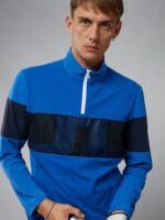 Dale Light Jacket Nautical Blue Men J.Lindeberg Clothing 66XF2391 - Image 4