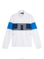 Dale Light Jacket White Men J.Lindeberg Clothing 66XF699 - Image 5