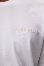 Dale Seasonal Print T-shirt White Men J.Lindeberg Clothing 66XF942 - Image 5