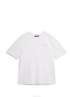 Dale Seasonal Print T-shirt White Men J.Lindeberg Clothing 66XF942 - Image 6