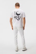 Dale T-shirt White Men J.Lindeberg Clothing 66XF187