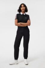 Damai Polo Black Women J.Lindeberg Clothing 66XF1330 - Image 2