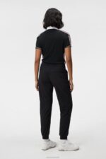 Damai Polo Black Women J.Lindeberg Clothing 66XF1330