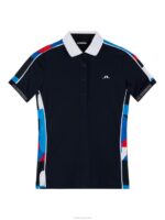 Damai Polo Navy Women J.Lindeberg Clothing 66XF1531 - Image 4