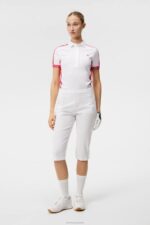 Damai Polo White Women J.Lindeberg Clothing 66XF1532 - Image 2