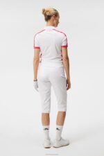 Damai Polo White Women J.Lindeberg Clothing 66XF1532