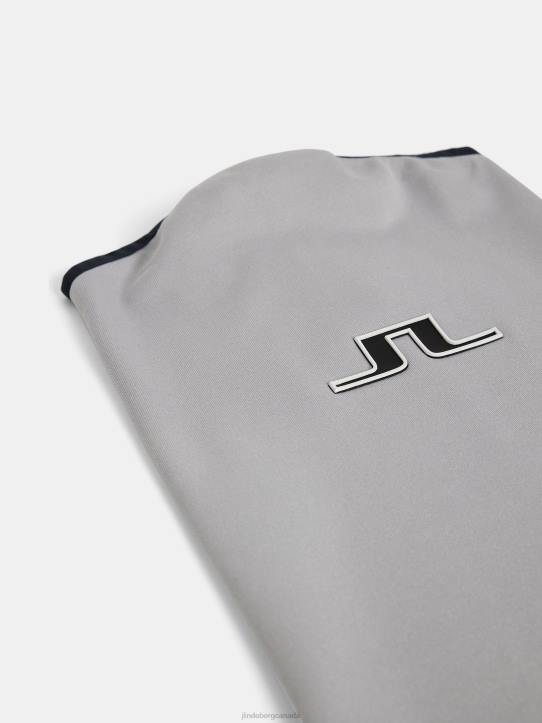 Damian Neck Gaiter Light Grey Melange Men J.Lindeberg Accessory 66XF737 - Image 1