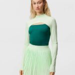 Danielle Top Patina Green Women J.Lindeberg Clothing 66XF1528