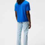 Darcy Logo Tee Lapis Blue Men J.Lindeberg Clothing 66XF971