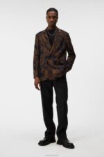 David Jacquard Blazer Delicioso Men J.Lindeberg Clothing 66XF1197 - Image 2