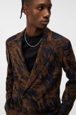 David Jacquard Blazer Delicioso Men J.Lindeberg Clothing 66XF1197 - Image 3