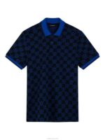Deklan Jacquard Polo Navy Men J.Lindeberg Clothing 66XF959 - Image 5