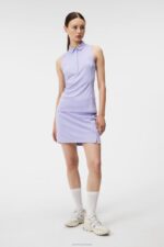 Dena Polo Sweet Lavender Women J.Lindeberg Clothing 66XF1355 - Image 2