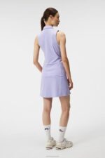 Dena Polo Sweet Lavender Women J.Lindeberg Clothing 66XF1355