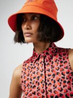 Dena Print Sleeveless Golf Top Faded Rose Animal Women J.Lindeberg Clothing 66XF2622 - Image 3