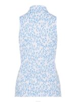 Dena Printed Golf Polo Animal Blue Print Women J.Lindeberg Clothing 66XF2646 - Image 2
