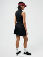 Dena Sleeveless Golf Top Black Women J.Lindeberg Clothing 66XF2626