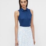 Dena Sleeveless Golf Top Midnight Blue Women J.Lindeberg Clothing 66XF2653